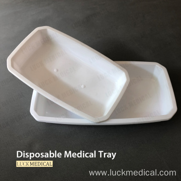 Disposable Plastic Surgical Square Tray Operating Use